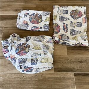 Pottery Barn Kids Star Wars Millenial Falcon Twin sheet set